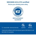 thumbnail image 2 of Filtro de agua certificado POR NSF Overbest RF-9999 reemplazo de Pur RF9999 paquete de 3, 2 of 2
