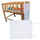 thumbnail image 3 of Bolsa de almacenamiento colgante transpirable junto a la cama bolsa de almacenamiento colgante grande para juguetes de bebé organizador colgante de ropa sucia blanco mediano ANGGREK Otros, 3 of 8