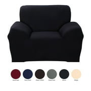 Sofa Cover Stretch Chair Cover Sofa Slipcovers for 1 Cushion Couch with 1 Free Pillow Case (1 Seater Sofa 90-130cm)