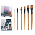 thumbnail image 1 of Cepillo Nylon Hair de Varios consejos de encaje para accesorios de mantenimiento de bricolaje Pintura acrílica Amateur profesion perfecl Pinceles de pintura artista, 1 of 8