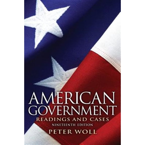Pre-Owned American Government: Readings and Cases Paperback