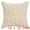 Beige, variant on Unique Bargains Plush Ginkgo Leaf Embroidery Throw Pillow Covers Beige 18" x 18"