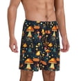thumbnail image 5 of KLL Colorful Plants Mushroom for Men's 1-Pack Shorts,Sleep Pajama Shorts for Men Soft Pj Shorts Men's Pajama Bottoms Sleepwear -Medium, 5 of 7