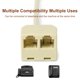 thumbnail image 4 of Ofertas Únicas Divisor de línea telefónica RJ11 6P4C de 2 vías 1 a 2, adaptador de toma de teléfono beige, 4 of 6
