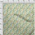 thumbnail image 3 of oneOone Rayon White Fabric Florals Dress Material Fabric Print Fabric By The Yard 56 Inch Wide, 3 of 4