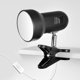 thumbnail image 2 of Abrazadera para soporte de lámpara de mesa, rotación de 360°, base E27 con cable de interruptor, enchufe de la UE (negro) JAMW Sencillez, 2 of 4