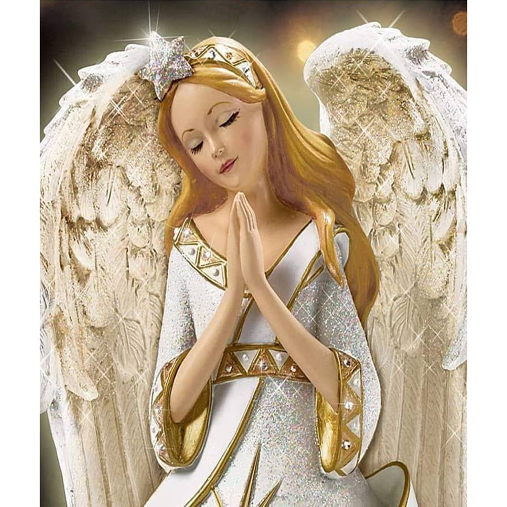 Angel Digital Paint Angel Painted By Numbers Wall Decor #Cr 
