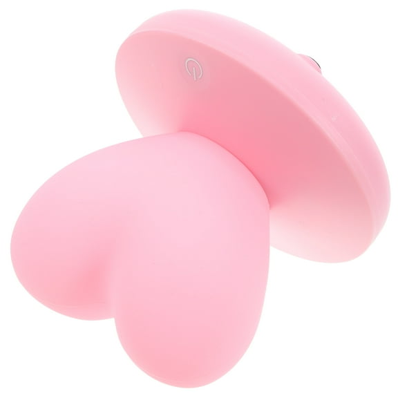 FONDOTIN 1Pcs Pink Heart Lamps Bedside Touch Lamp for Women Friends Children