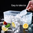 thumbnail image 4 of La bandeja de hielo de silicona es fácil de desmoldear con una bandeja de hielo cubierta. la bandeja de hielo del refrigerador doméstico, 4 of 5