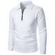 thumbnail image 1 of pstuiky camisas de manga larga para hombre, Suéter de manga larga con cremallera para hombre, abrigo informal sin capucha de manga larga para hombre top de hombre xl, 1 of 4