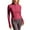 Watermelon Red, variant on Tiweut Yoga Jackets for Women Lightweight Stretchy Zipper Workout Running Slim Fit Athletic Outerwear Ladies Outerwear Wine,L