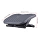 thumbnail image 2 of Reposapiés ergonómico ajustable con textura de masaje - 3 alturas (11cm/14cm/17cm) para oficina o casa, mejora postura y circulación., 2 of 6