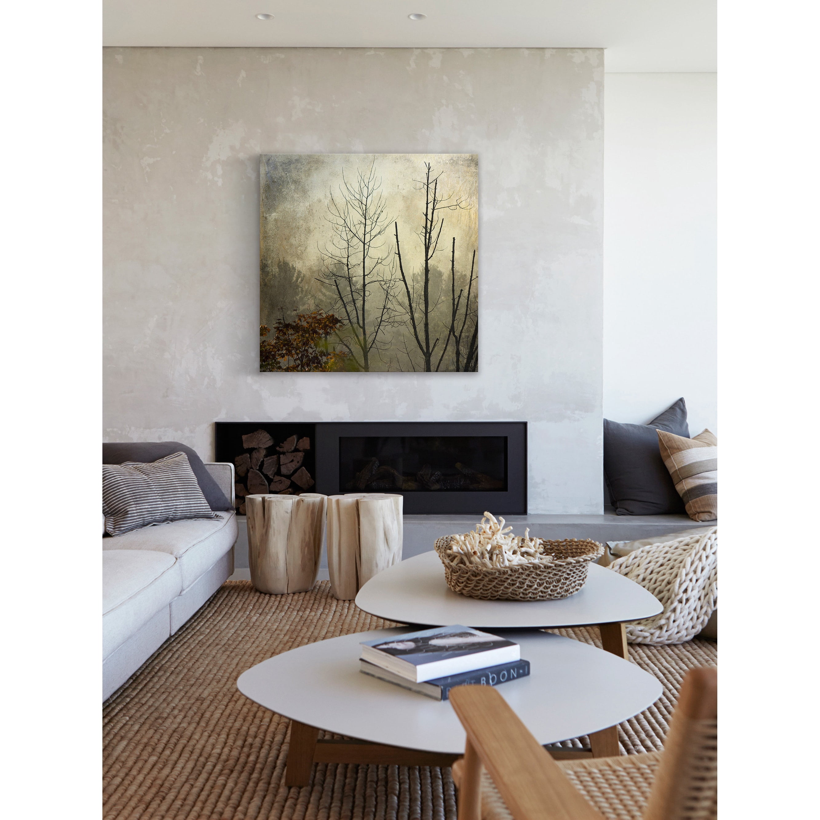 "Before the First Snow" Painting Print on Wrapped Canvas