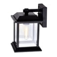 thumbnail image 4 of CWI Lighting Blackbridge 1 Light Outdoor Black Wall Lantern, 4 of 5