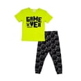 thumbnail image 1 of Playera Manga Corta Chiffon Pantalón Chiffon Minecraft Multicolor Talla 4, 1 of 4