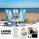 thumbnail image 5 of Easygdp World Travel Bolsa de Viaje de Playa de Gran Capacidad, Bolsa Tote Perfecta para la Playa, Escapadas de Fin de Semana y Viajes, 5 of 7