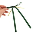 thumbnail image 5 of LOLIPPYY 24Pcs Dark Green Christmas Bow Decorations with Wired Flexible Styling for Garland and Rustic Presents, 5 of 8