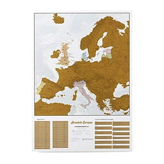 Waypoint Geographic Glow In The Dark Star Map - 33" X 23" Laminated Constellation Map, Wall Art & Reference