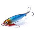 thumbnail image 1 of Señuelos de pesca con placa de hierro, 6 uds., cebos duros artificiales con anzuelo triple (15g) Ehuebsd Para estrenar, 1 of 9