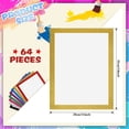 thumbnail image 2 of Cartulina con purpurina Glenmal, 64 piezas, 28 x 35 cm, 8 colores, 2 of 6