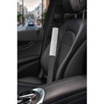 thumbnail image 2 of Juego de dos suaves cojines para cinturón de seguridad de coche para todos los propietarios de vehículos para un viaje más cómodo (gris), 2 of 5