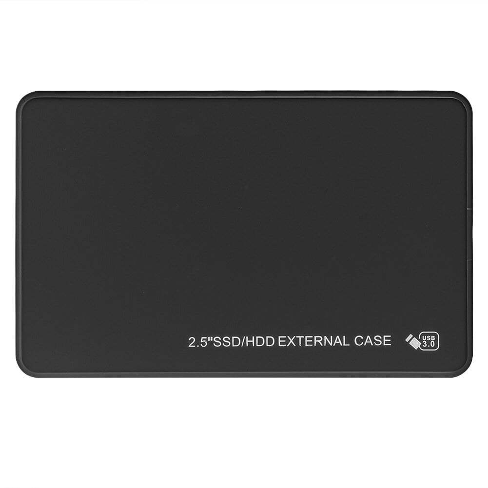 Mobile Hard Drive External Case, Ultra Thin Hard Disk Box  for Vista Black