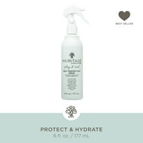 Hairitage Play It Cool Argan Oil Heat Protectant Spray for Wet Hair, 6 oz