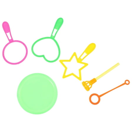 Niceauty Blowing Bubbles Bubble Maker Random Color 6Pcs
