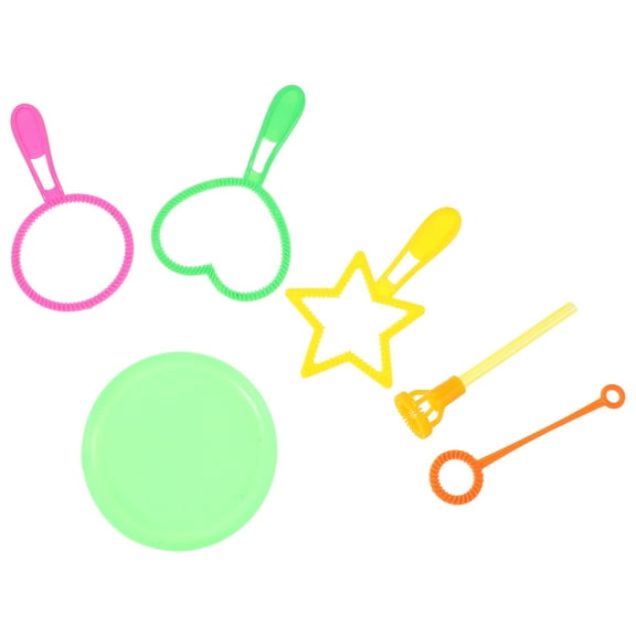 Niceauty Blowing Bubbles Bubble Maker Random Color 6Pcs