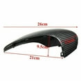 thumbnail image 4 of Cubierta de espejo retrovisor, tapas de espejos laterales for Ford Fiesta MK7 2008-2019, accesorios de repuesto de fibra de carbono for automóvil, 4 of 5