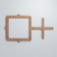 thumbnail image 5 of Ekena Millwork 19 7/8"W x 11 3/8"H x 3/8"T Small Carlisle Decorative Fretwork Wood Wall Panels, Wood (Paint Grade), 5 of 9