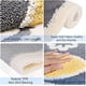 thumbnail image 3 of Alfombra de baño hermosa alfombra de ducha, lujoso felpudo de alta absorción y antiderrapante, lavadora en máquina adecuada para baño, Gato blanco y negro, 3 of 5