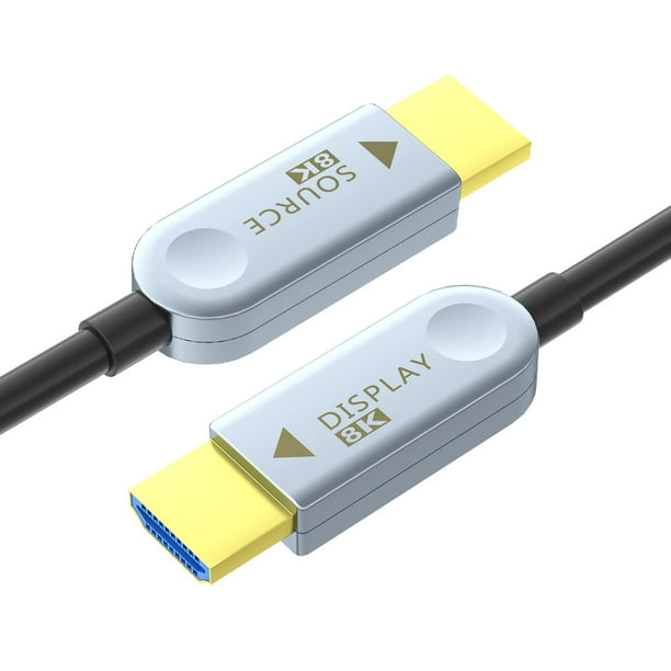 HDMI 2.1 Cable HDMI Cord 2 1 Fiber Optic 8K 60Hz 4K 120Hz 48Gbps