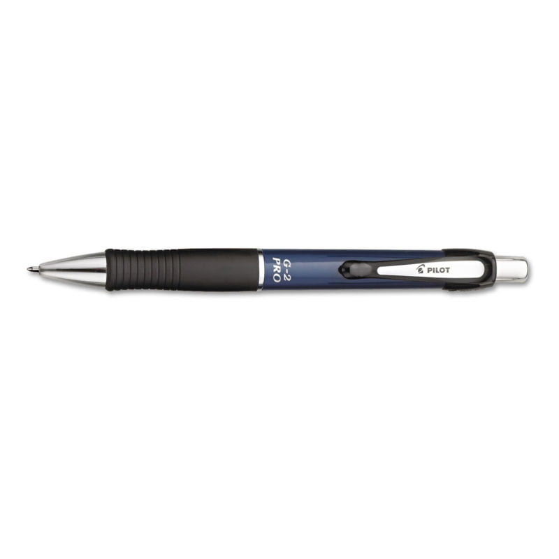 Pilot G2 Pro Retractable Gel Ink Pen Refillable Black Ink ...
