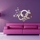 thumbnail image 5 of 3D círculo redondo espejo pegatinas de pared acrílico espejo DIY papel tapiz habitación TV Fondo calcomanías decorativas Eigraketly JJ11070-00, 5 of 5