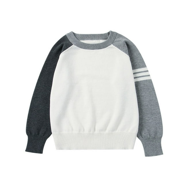 Chandail Coloré pour Garçons chandail Tricoté Décontracté à Manches Longues Col Rond Haut Doux Confortable à Porter Quotidiennement Coupe Ample Chaud Hiver pour Tout-Petits Enfants Vêtements de Noël pour Garçons Chandail à Capuchon à Fermeture à Glissière pour Tout-Petits Chandail pour Garçons Enfants
