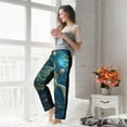 thumbnail image 3 of Fotbe Artistic Turtle Earth Women's Pajama Pants,Sleepwear Pants,Pj Bottoms Drawstring And Pockets-Small, 3 of 7
