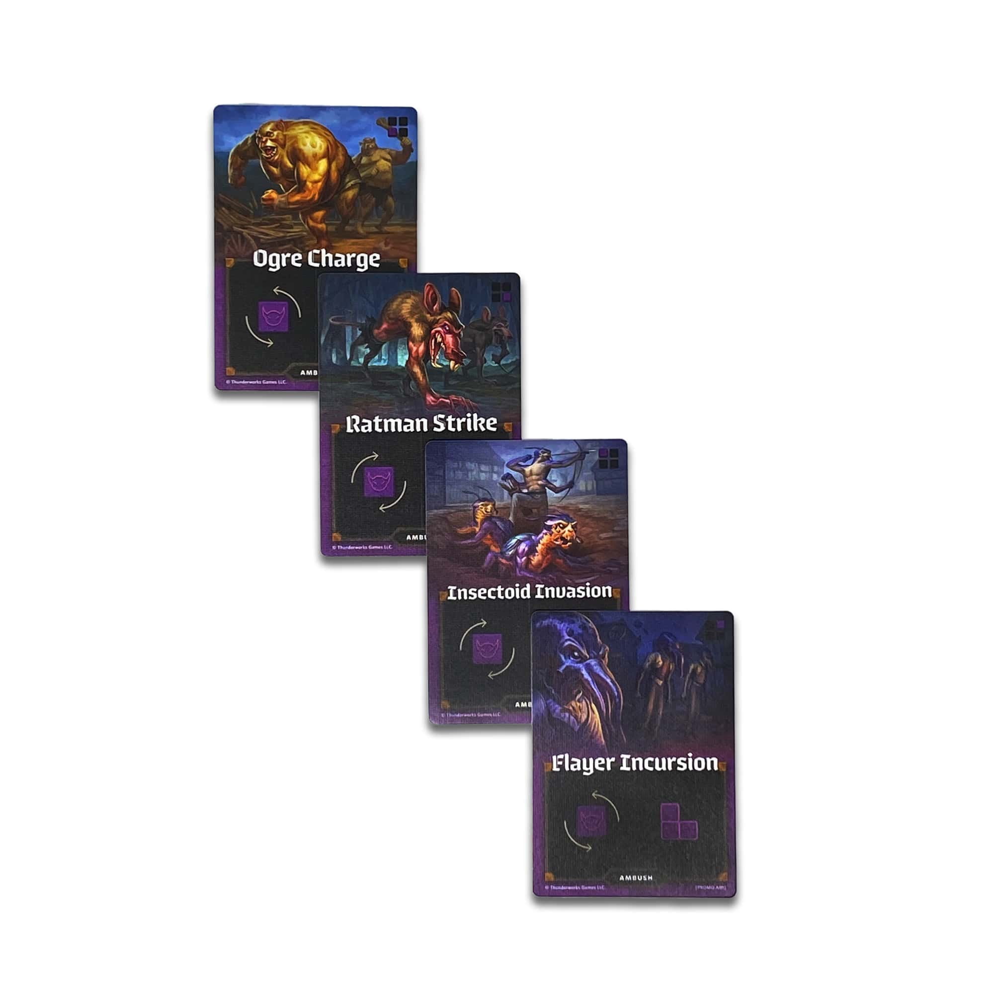 Cartographers Ambush Mini-Expansion with 4 New Ambush Cards