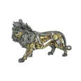 thumbnail image 1 of Mechanical Steampunk Cyborg African Lion Statue, 1 of 4