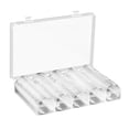 thumbnail image 1 of 100 cápsulas para monedas de 30 mm con caja organizadora de almacenamiento para suministros de colección de monedas, 1 of 6