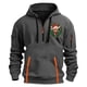 thumbnail image 2 of Sudadera con capucha para hombre, informal, con estampado, deportiva, de manga larga, blusa de poliéster, 2 of 4
