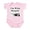 Petal Pink, variant on CafePress - I'm With Stupid! Infant Bodysuit - Baby Light Bodysuit, Size Newborn - 24 Months