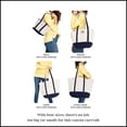 thumbnail image 3 of Lands' End Extra Large 5 Pocket Zip Top Long Handle Canvas Tote Bag, 3 of 4