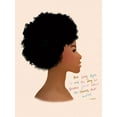 thumbnail image 2 of Straatsma, Leah 12x14 Black Ornate Wood Framed with Double Matting Museum Art Print Titled - MLK Quote, 2 of 4