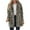 Beige, variant on Nokdvo Faux Fur Coats for Women Teddy Fuzzy Fleece Leopard Print Cardigan Elegant Lapel Neck Long Sleeve Winter Warm Fluffy Jacket Outerwear Beige M