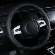 eing Steering Wheel Cover for Car,Truck,SUV,Jeep and More,Universal 15 inch,Anti-Slip,Sporty and Soft(Black)