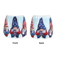 thumbnail image 3 of Fuzoiu Cute Gnomes in USA1 Print Women's Athletic Shorts, Double-Layer Running Shorts with Pocket,Women's Workout Shorts for Yoga, Gym, and Workouts-X-Large, 3 of 7