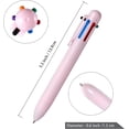 thumbnail image 2 of Pack Of 12 0.5mm 6-in-1 Multicolor Ballpoint Pens, 6 Colors Retractable Ballpoint Pens, Random Colors(), 2 of 5