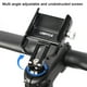 thumbnail image 3 of Soporte para teléfono móvil de bicicleta aleación de aluminio antivibración ajustable para manillar, 3 of 8