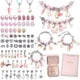 thumbnail image 1 of Kit de pulsera con dijes para niñas de 5 a 12 años, kit de pulsera con dijes para niñas de 4, 5, 6, 7, 8, 9, 10 y 11 años, kit de fabricación de joyas para niñas, regalo, 1 of 5
